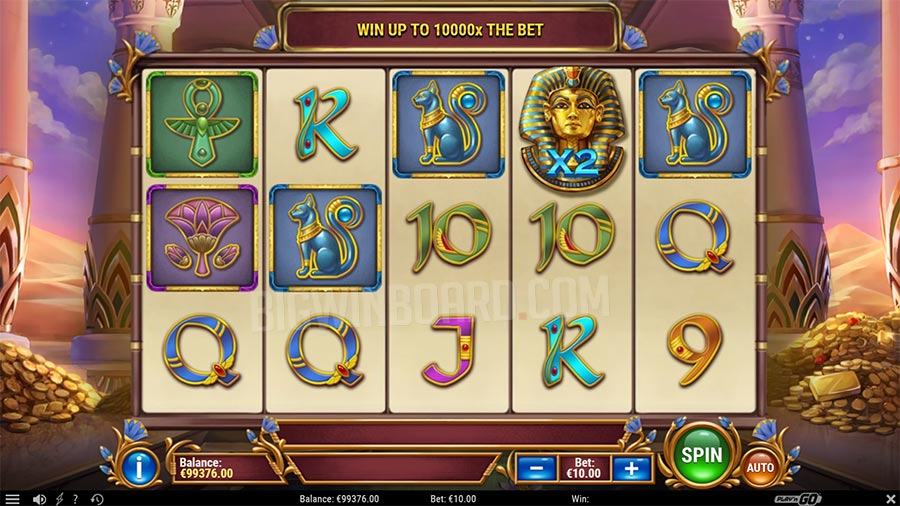 King’s Mask, review tất tần tật về slot games Ai Cập tại HappyLuke